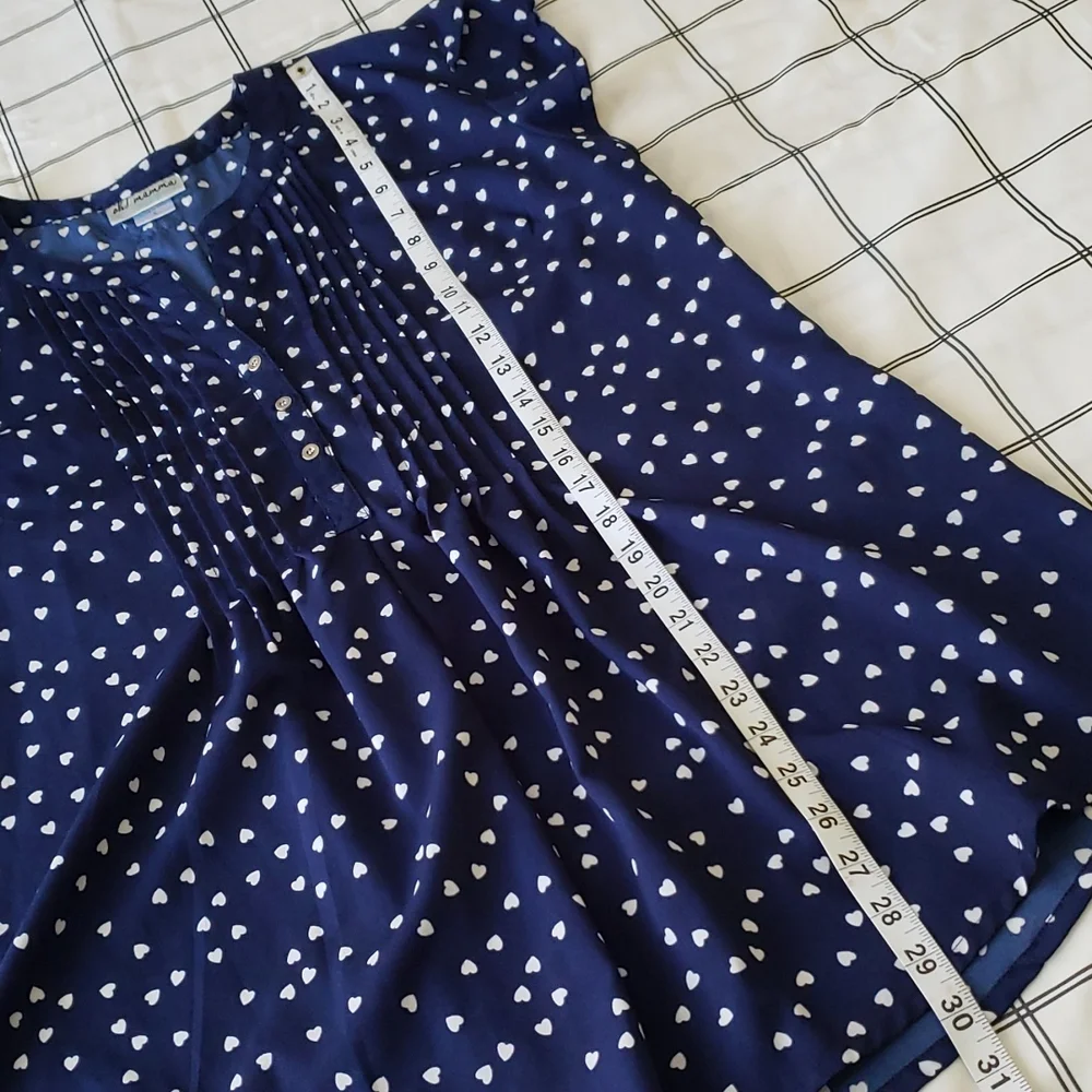 Oh! Mamma polka-dot hearts Top - Picture 4 of 6